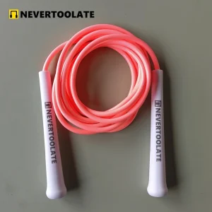 PVC skip rope 15.5cm middle-long handle NEVERTOOLATE GOOD QUALITY